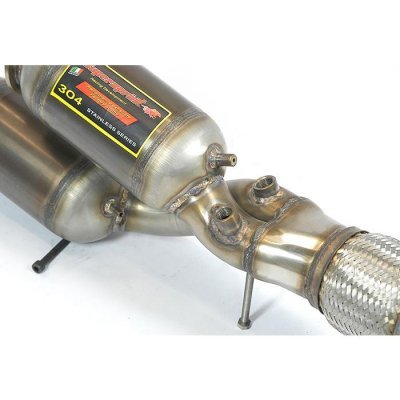 "Y-Pipe" s kovovým katalyzátorem – pravá Supersprint 350602