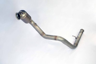 Downpipe levý + první katalyzátor (pro vozy s pravostranným i levostranným řízením) Supersprint 724541