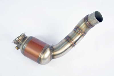 Turbo downpipe kit + metalický katalyzátor levý Supersprint 986741