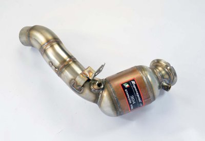 Turbo downpipe kit + metalický katalyzátor levý Supersprint 986741