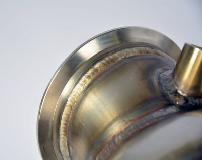 Turbo downpipe kit + metalický katalyzátor levý Supersprint 986741