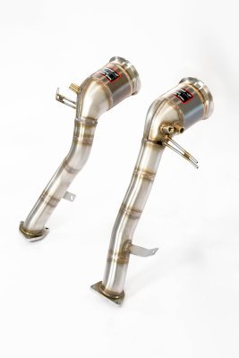 Downpipe + metalický katalyzátor, pravá – levá (odstraňuje OPF) - pro vozy s levostranným i pravostranným řízením) Supersprint 249921