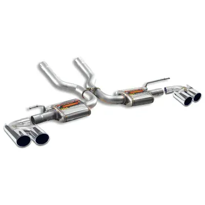 Rear exhaust "Racing" Right OO100 - Left OO100 Supersprint 246636