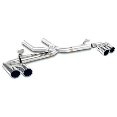 Rear pipe Right OO100 - Left OO100(Muffler delete) Supersprint 246656