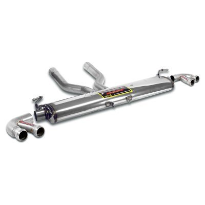 Rear exhaust Right - Left + "Y-Pipe" for OEM endpipes Supersprint 245834