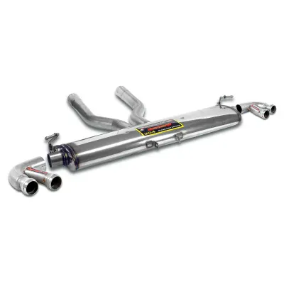 Rear exhaust Right - Left + "Y-Pipe" for OEM endpipes Supersprint 245834