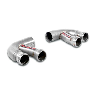 Rear exhaust Right - Left "Racing" + "Y-Pipe" for OEM endpipes Supersprint 245854