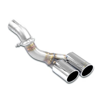 Sada spojovacích trubek + koncovka ∅80 mm – levá Supersprint 243436