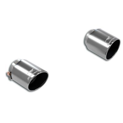 Endpipe kit Right O100 - Left O100 "Gun Metal Grey" Supersprint 919046