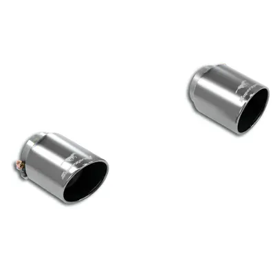 Endpipe kit Right O100 - Left O100 "Gun Metal Grey" Supersprint 919046