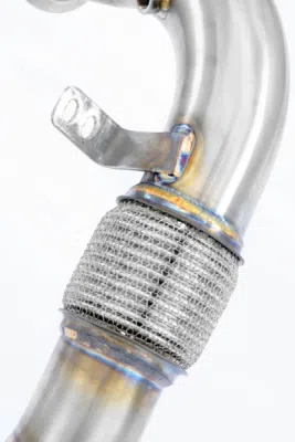 Turbo downpipe kit, pravá-levá (nahrazuje první a druhý katalyzátor) (třetí katalyzátor zůstává zachován) Supersprint 528111