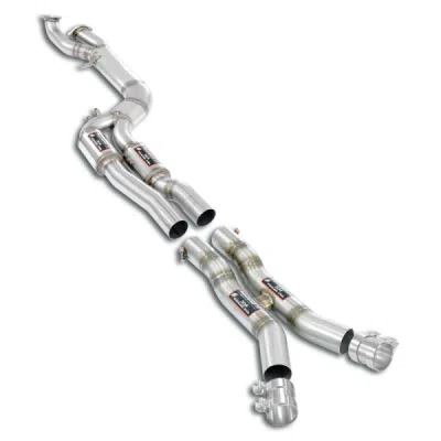 J-Pipe Touring PackageDeletes the secondary catalytics + OPFs + mid resonatorAccepts the Std - Oem muffler Supersprint 527720