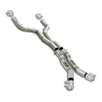 Resonator deleting Package - California emission compliantAccepts the Std - Oem muffler Supersprint 746030