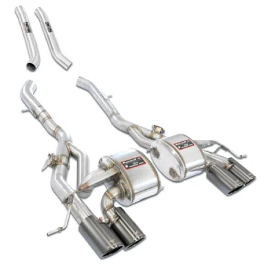 Rear Muffler Touring PackageDeleting - mid resonator Supersprint 746050