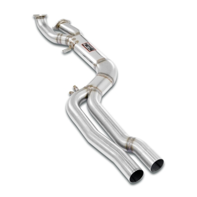 J-Pipe Race PackageDeletes the secondary catalytics + OPFs + mid resonatorAccepts the Std - Oem muffler Supersprint 527710