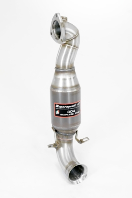 Turbo downpipe kit with Metallic catalytic 100CPSI Supersprint 831241