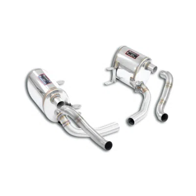 Race Mufflers Package, Std endpipes Supersprint 243460