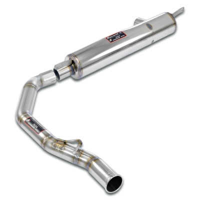 Rear exhaust + exit pipe O70 Supersprint 040904