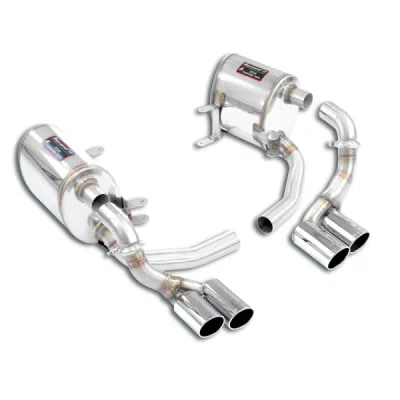 Race Mufflers Package, quad tips Supersprint 243450