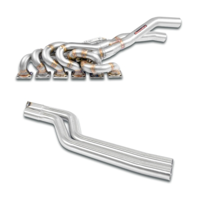 Manifold 100% Stainless steel "Step Design"(Left Hand Drive) Supersprint 781331