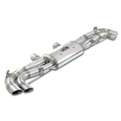Rear exhaust right - left with valve Supersprint 529134