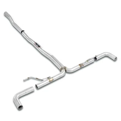 zadní díl "Y-Pipe" pravý - levý (odstranění tlumiče) Supersprint 832514
