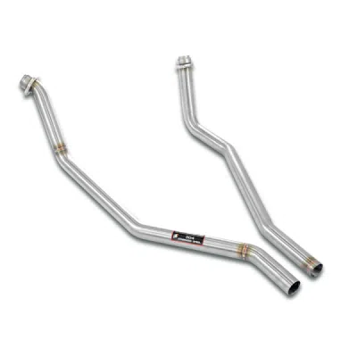 Downpipe kit right - left for OEM manifold(LHD Only) Supersprint 170611