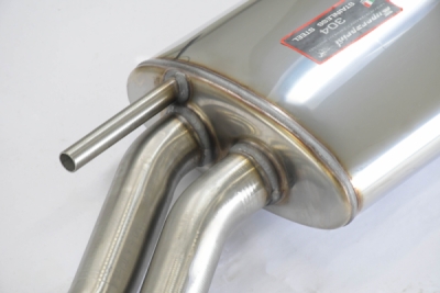 Centre + rear exhaust "Stealth" Supersprint 841204