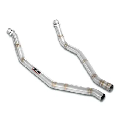 Downpipe kit right - left for OEM manifold(LHD Only) Supersprint 171411