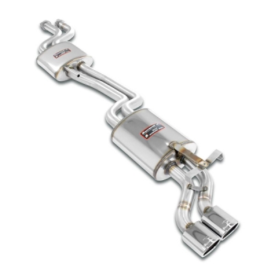 Centre + rear exhaust 95x75 "S-Bend" Supersprint 841228