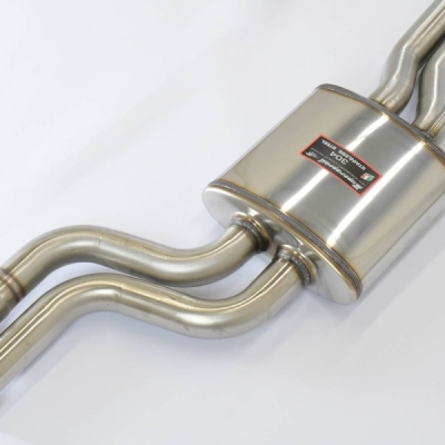 Centre + rear exhaust 95x75 "S-Bend" Supersprint 841228