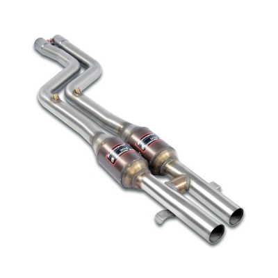 Front exhaust with Metallic catalytic converter 100CPSI Supersprint 045232