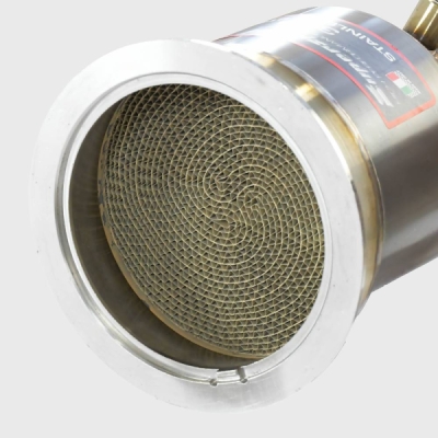 Downpipe Left with Metallic catalytic converter(Left Hand Drive / Right Hand Drive) Supersprint 778781