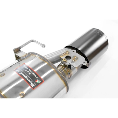 Zadní díl výfuku - levý 150x105 mm - s klapkou Supersprint 777735