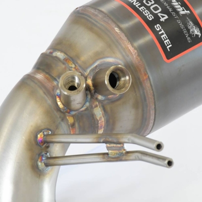 Downpipe Right with Metallic catalytic converter(Left Hand Drive / Right Hand Drive) Supersprint 778761
