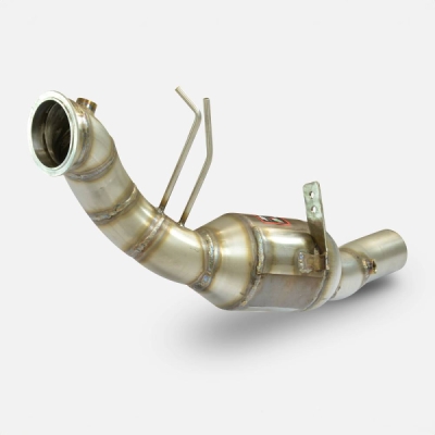 Downpipe pravý + kovový katalyzátor Supersprint 451121