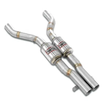 Front exhaust-resonated Right - Left Supersprint 045702