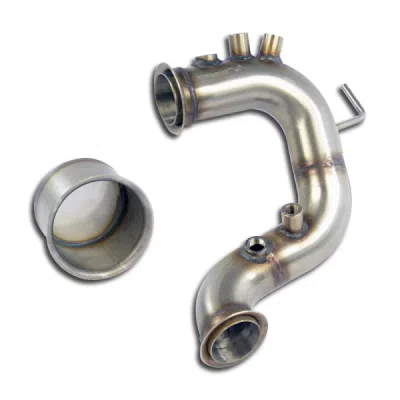 Downpipe s přírubami a záslepkami pro senzory (nahrazuje DPF) (jen Euro 6) Supersprint 773331