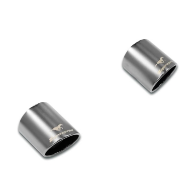 Endpipe kit Right - Left "Gun Metal Grey" O 120 Supersprint 756744