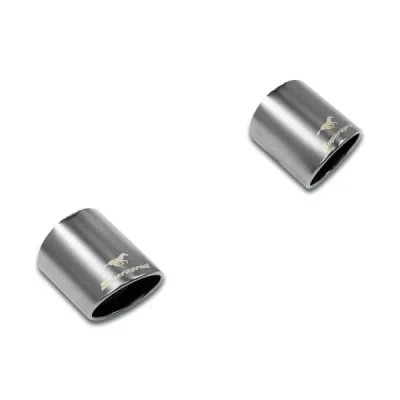 Endpipe kit Right - Left "Gun Metal Grey" O 120 Supersprint 756744