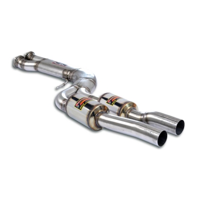 J-Pipe Touring PackageDeletes the secondary catalytics + mid resonatorsAccepts the Std - Oem muffler Supersprint 989650