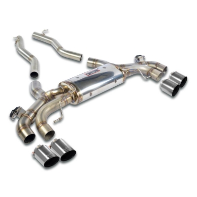 Axle Back Package, Race Tips Supersprint 525220