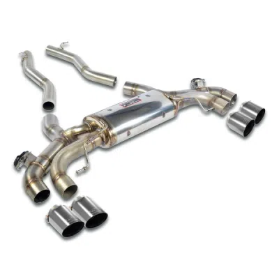 Axle Back Package, Race Tips Supersprint 525220