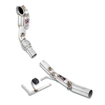 Turbo downpipe kit + metalický katalyzátor WRC 100 CPSI (odstraňuje OPF) Supersprint 918621