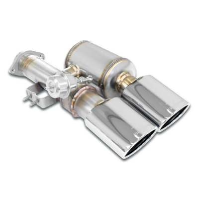 Rear exhaust Right 120x80 with valve (Vacuum) Supersprint 394407