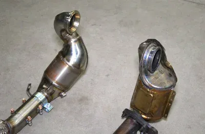 Turbo downpipe + Metalický katalyzátor Supersprint 756321