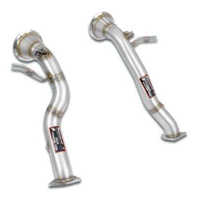 Downpipe, pravá – levá (nahrazuje katalyzátor + OPF) - pro vozy s levostranným i pravostranným řízením Supersprint 249911
