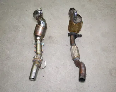 Turbo downpipe + Metalický katalyzátor Supersprint 756321