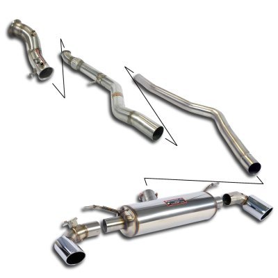 Track Performance pack s klapkou (modely do 07/2013) Supersprint 988650