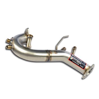 Downpipe nahrazující DPF s přírubami na senzory Supersprint 774211